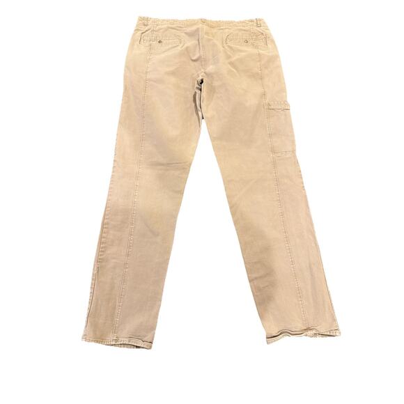 Woolrich Womens Straight Denim Size 12 Light Brown Pockets Jeans - Picture 7 of 12